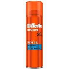 Акция на Гель для бритья Gillette Fusion увлажняющий 200мл от MOYO