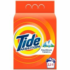 Акція на Стиральный порошок Tide Аква-Пудра Альпийская Свежесть Автомат 2.1кг від MOYO