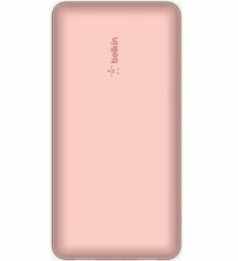 Акція на Портативный аккумулятор Belkin 20000mAh 15W, Dual USB-A, USB-C Rose Gold (BPB012BTRG) від MOYO