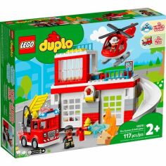 Акція на LEGO 10970 DUPLO Пожарная часть и вертолет від MOYO