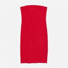 Акция на Сукня міні літня жіноча H&M FL0755616 L Червона от Rozetka