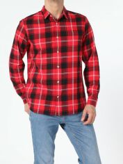 Акція на Сорочка бавовняна чоловіча Colin's CL1052924RED S Red від Rozetka