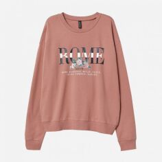 Акція на Світшот H&M FL0698328 S Рожевий від Rozetka