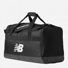 Акція на Спортивна сумка тканинна New Balance TEAM DUFFEL BAG MED LAB13509BK Чорна від Rozetka