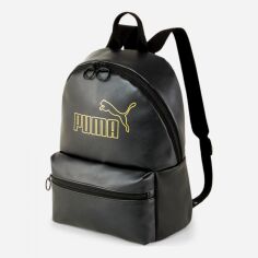 Акція на Рюкзак жіночий Puma Core Up Backpack 07915101 Black-Metallic від Rozetka