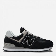 Акція на Чоловічі кросівки New Balance 574 Classic Gl ML574EVB 40 (7US) 25 см Чорний/Сірий від Rozetka