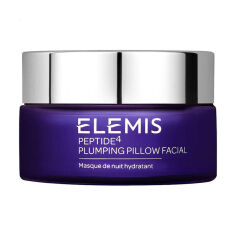 Акція на Зволожувальна нічна маска для обличчя Elemis Peptide4 Plumping Pillow Facial Hydrating Sleep Mask, 50 мл від Eva