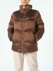 Акция на Куртка демісезонна коротка жіноча Colin's CL1055735BRWQ1.V2 S Brown от Rozetka