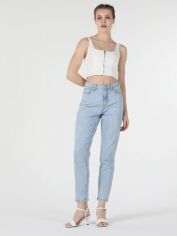 Акція на Джинси Mom's жіночі Colin's 896 Maria CL1059104DN41934 28-30 Блакитні від Rozetka