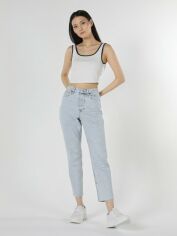 Акція на Джинси Mom's жіночі Colin's 891 Maya CL1059295DN42000 29-30 Блакитні від Rozetka