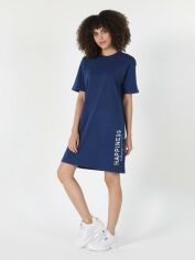 Акція на Плаття-футболка коротке жіноче Colin's CL1059080NAV XS Navy від Rozetka