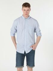 Акція на Сорочка бавовняна чоловіча Colin's CL1059558LBL M Light Blue від Rozetka