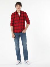 Акція на Сорочка бавовняна чоловіча Colin's CL1058251RED M Red від Rozetka