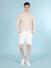 Акція на Сорочка бавовняна чоловіча Colin's CL1057541BEI S Beige від Rozetka