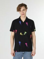 Акція на Сорочка чоловіча Colin's CL1056858BLK L Black від Rozetka