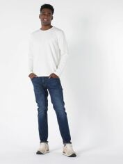 Акція на Лонгслів чоловічий Colin's CL1054849WHT XL White від Rozetka