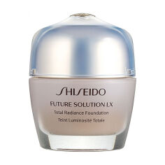 Акція на Тональний засіб для обличчя Shiseido Future Solution LX Total Radiance Foundation з ефектом сяяння, 3G Golden, 30 мл від Eva