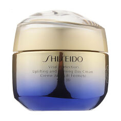 Акція на Денний підтягувальний крем для обличчя Shiseido Vital Perfection Uplifting And Firming Day Cream SPF 30, 50 мл від Eva