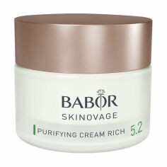 Акция на Крем для обличчя Babor Skinovage Purifying Cream Rich 5.2 для проблемної шкіри, 50 мл от Eva