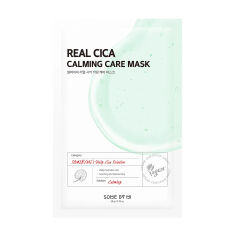 Акція на Тканинна маска для обличчя Some By Mi Real Cica Calming Care Mask Заспокійлива, з азіатською центелою, 20 г від Eva