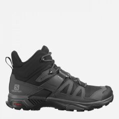 Акция на Чоловічі черевики з Gore-Tex Salomon X Ultra 4 Mid Gtx L41383400 44.5 (10.5US) 28.5 см Чорні от Rozetka
