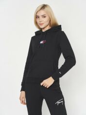 Акція на Худі жіноче Tommy Hilfiger 10956.1 XXL (50) Чорне від Rozetka