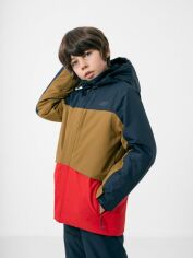 Акция на Дитяча зимова лижна куртка для хлопчика 4F HJZ22-JKUMN004-91S 122 см от Rozetka