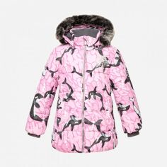 Акция на Дитяча зимова куртка для дівчинки Huppa Melinda 18220030-13303 86 см от Rozetka