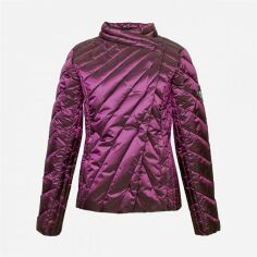 Акція на Куртка демісезонна коротка жіноча Huppa Agnessa 18478017-90034 L Бордова від Rozetka