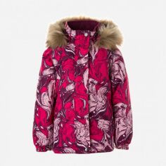 Акция на Дитяча зимова куртка для дівчинки Huppa Alondra 18420030-11363 122 см от Rozetka