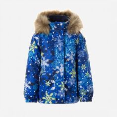 Акция на Дитяча зимова куртка для дівчинки Huppa Alondra 18420030-14335 110 см от Rozetka