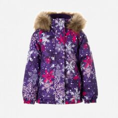 Акция на Дитяча зимова куртка для дівчинки Huppa Alondra 18420030-14353 98 см от Rozetka
