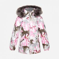 Акция на Дитяча зимова куртка для дівчинки Huppa Loore 17970030-11213 104 см от Rozetka