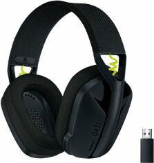 Акція на Навушники Logitech G435 LIGHTSPEED Wireless Gaming Headset — Black (981-001050) від Rozetka