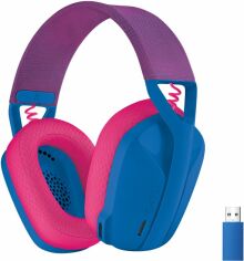 Акція на Навушники Logitech G435 LIGHTSPEED Wireless Gaming Headset — Blue (981-001062) від Rozetka