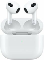 Акция на Навушники Apple AirPods with Wireless Charging Case 2021 (3-є покоління) (MME73TY/A) от Rozetka