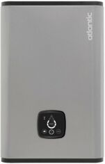 Акція на Бойлер ATLANTIC Vertigo Steatite WI-FI 50 ES-MP0402F220-S WD  silver від Rozetka