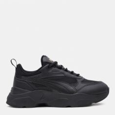 Акція на Жіночі кросівки Puma Cassia 38464702 39 (6) 25 см Black-Black-Team Gold від Rozetka