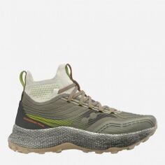 Акция на Чоловічі кросівки для бігу Saucony Endorphin Trail Mid 20646-06s 46.5 (12US) 30 см Зелені от Rozetka