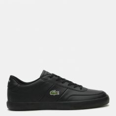 Акція на Чоловічі кеди низькі Lacoste Court-Master 0120 1 Cma 740CMA0014-02H 42 (T8) 27 см Чорні від Rozetka