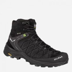 Акция на Чоловічі черевики для трекінгу з Gore-Tex Salewa Alp Trainer 2 Mid Gtx 61382/0971 42.5 (8.5UK) 27.5 см Чорні от Rozetka