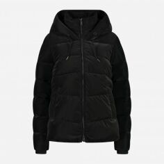 Акция на Куртка зимова коротка жіноча CMP 32K3096-U901 38 Nero от Rozetka