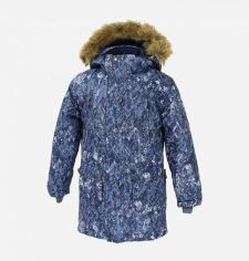 Акция на Дитяча зимова куртка-парка для хлопчика Huppa Vesper 17480030-73286 116 см от Rozetka