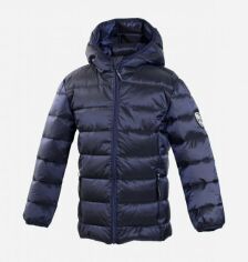 Акция на Дитяча демісезонна куртка для хлопчика Huppa Stevo 2 17990227-90086 134 см Темно-синя от Rozetka