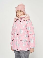 Акція на Дитяча зимова куртка для дівчинки Lenne Belle 22331/1242 110 см Різнобарвна від Rozetka