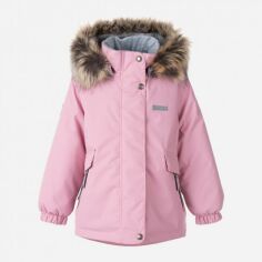 Акция на Дитяча зимова куртка-парка для дівчинки Lenne Mila 22332/124 92 см Рожева от Rozetka