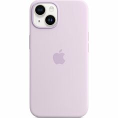 Акція на Чехол Apple для iPhone 14 Silicone Case with MagSafe - Lilac (MPRY3ZE/A) від MOYO