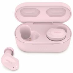 Акція на Наушники Belkin Soundform Play True Wireless Pink (AUC005BTPK) від MOYO
