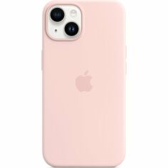 Акция на Чехол Apple для iPhone 14 Silicone Case with MagSafe - Chalk Pink (MPRX3ZE/A) от MOYO