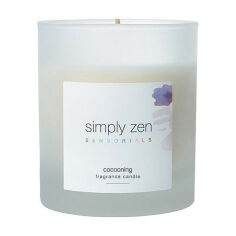 Акція на Ароматична свічка Simply Zen Sensorials Cocooning Fragrance Candle, 240 г від Eva